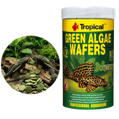 TROPICAL GREEN ALGAE WAFERS 1000ml Pokarm dla Glonojadów