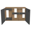 Szafka pod Akwarium Proste Elitte 150x60x90 Dąb Artisan-Grafit