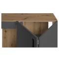 Szafka pod Akwarium Proste Elitte 150x60x90 Dąb Artisan-Grafit