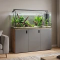Szafka pod Akwarium Proste Elitte 150x60x90 Dąb Artisan-Grafit