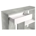 Szafka pod Akwarium Proste Elitte 150x60x90 Beton-Biały