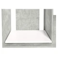 Szafka pod Akwarium Proste Elitte 150x60x90 Beton-Biały