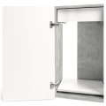 Szafka pod Akwarium Proste Elitte 150x60x90 Beton-Biały