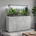 Szafka pod Akwarium Proste Elitte 150x60x90 Biały-Beton
