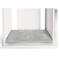 Szafka pod Akwarium Proste Elitte 150x60x90 Biały-Beton