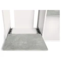 Szafka pod Akwarium Proste Elitte 150x60x90 Biały-Beton