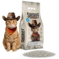 Sheriff Żwirek Bentonitowy Dla Kota Compact SUPER Zbrylający Carbon Węgiel Aktywny 5l