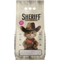 Sheriff Żwirek Bentonitowy Dla Kota Compact SUPER Zbrylający Baby Powder Pudrowy 5l
