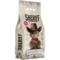 Sheriff Żwirek Bentonitowy Dla Kota Compact SUPER Zbrylający Baby Powder Pudrowy 5l