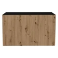 Szafka pod Akwarium Proste Elitte 160x60x90 Czarny-Dąb Artisan
