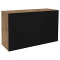 Szafka pod Akwarium Proste Elitte 160x60x90 Dąb Artisan-Czarny