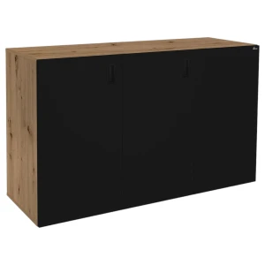 Szafka pod Akwarium Proste Elitte 160x60x90 Dąb Artisan-Czarny