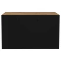 Szafka pod Akwarium Proste Elitte 160x60x90 Dąb Artisan-Czarny