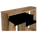 Szafka pod Akwarium Proste Elitte 160x60x90 Dąb Artisan-Czarny