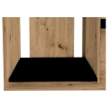 Szafka pod Akwarium Proste Elitte 160x60x90 Dąb Artisan-Czarny