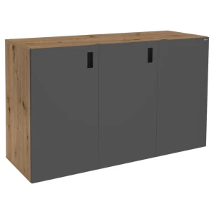 Szafka pod Akwarium Proste Elitte 160x60x90 Dąb Artisan-Grafit