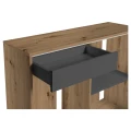 Szafka pod Akwarium Proste Elitte 160x60x90 Dąb Artisan-Grafit