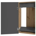 Szafka pod Akwarium Proste Elitte 160x60x90 Dąb Artisan-Grafit