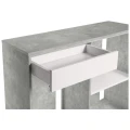 Szafka pod Akwarium Proste Elitte 160x60x90 Beton-Biały