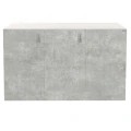 Szafka pod Akwarium Proste Elitte 160x60x90 Biały-Beton