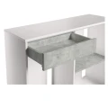 Szafka pod Akwarium Proste Elitte 160x60x90 Biały-Beton