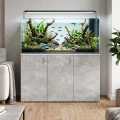 Szafka pod Akwarium Proste Elitte 160x60x90 Biały-Beton
