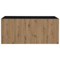 Szafka pod Akwarium Proste Elitte 200x60x90 Czarny-Dąb Artisan