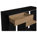 Szafka pod Akwarium Proste Elitte 200x60x90 Czarny-Dąb Artisan