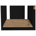 Szafka pod Akwarium Proste Elitte 200x60x90 Czarny-Dąb Artisan