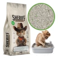 Sheriff Żwirek Bentonitowy Dla Kota Compact SUPER Zbrylający Aloe Vera Aloes 20l