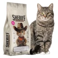Sheriff Żwirek Bentonitowy Dla Kota Compact SUPER Zbrylający Baby Powder Pudrowy 20l