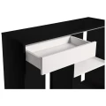 Szafka pod Akwarium Proste Elitte 200x60x90 Czarny-Biały