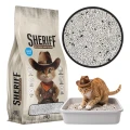 Sheriff Żwirek Bentonitowy Dla Kota Compact SUPER Zbrylający Carbon Węgiel Aktywny 20l