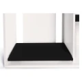 Szafka pod Akwarium Proste Elitte 200x60x90 Biały-Czarny