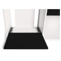 Szafka pod Akwarium Proste Elitte 200x60x90 Biały-Czarny