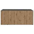 Szafka pod Akwarium Proste Elitte 200x60x90 Grafit-Dąb Artisan