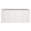 Szafka pod Akwarium Proste Elitte 200x60x90 Beton-Biały