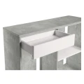 Szafka pod Akwarium Proste Elitte 200x60x90 Beton-Biały