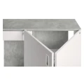 Szafka pod Akwarium Proste Elitte 200x60x90 Beton-Biały