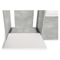 Szafka pod Akwarium Proste Elitte 200x60x90 Beton-Biały
