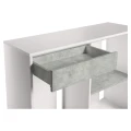 Szafka pod Akwarium Proste Elitte 200x60x90 Biały-Beton
