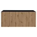 Szafka pod Akwarium Proste Elitte 200x80x90 Czarny-Dąb Artisan