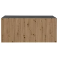 Szafka pod Akwarium Proste Elitte 200x80x90 Grafit-Dąb Artisan