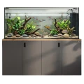 Szafka pod Akwarium Proste Elitte 200x80x90 Dąb Artisan-Grafit