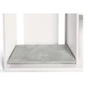 Szafka pod Akwarium Proste Elitte 200x80x90 Biały-Beton