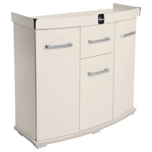Szafka pod Akwarium Profilowane Owalne Solid 80x35x75cm Szampański