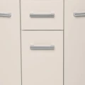 Szafka pod Akwarium Profilowane Owalne Solid 80x35x75cm Szampański