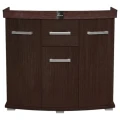 Szafka pod Akwarium Profilowane Owalne Solid 80x35x75cm Wenge