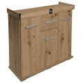 Szafka pod Akwarium Proste Solid 80x35x75cm Dąb Artisan