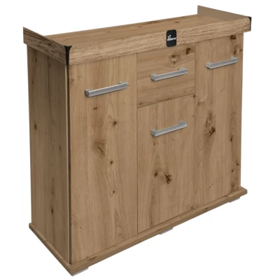 Szafka pod Akwarium Proste Solid 80x35x75cm Dąb Artisan